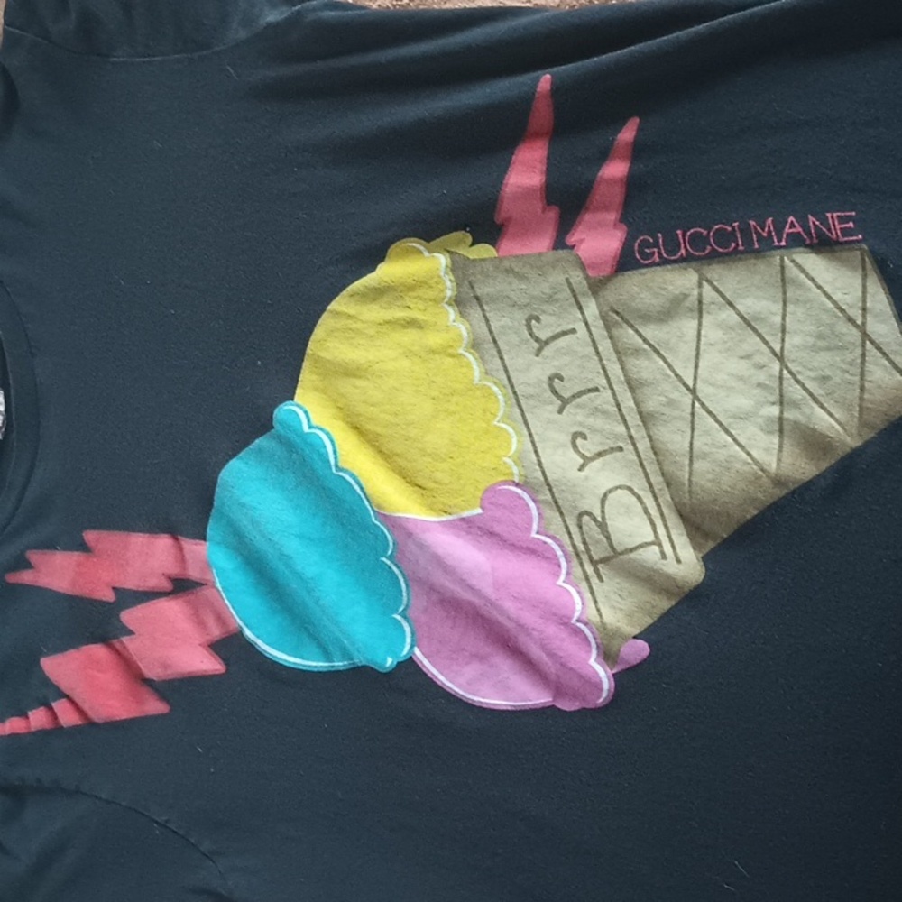 Rare Gucci Mane tattoo shirt